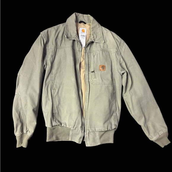 Carhartt Jackets & Blazers - Carhartt Olive Bomber Jacket